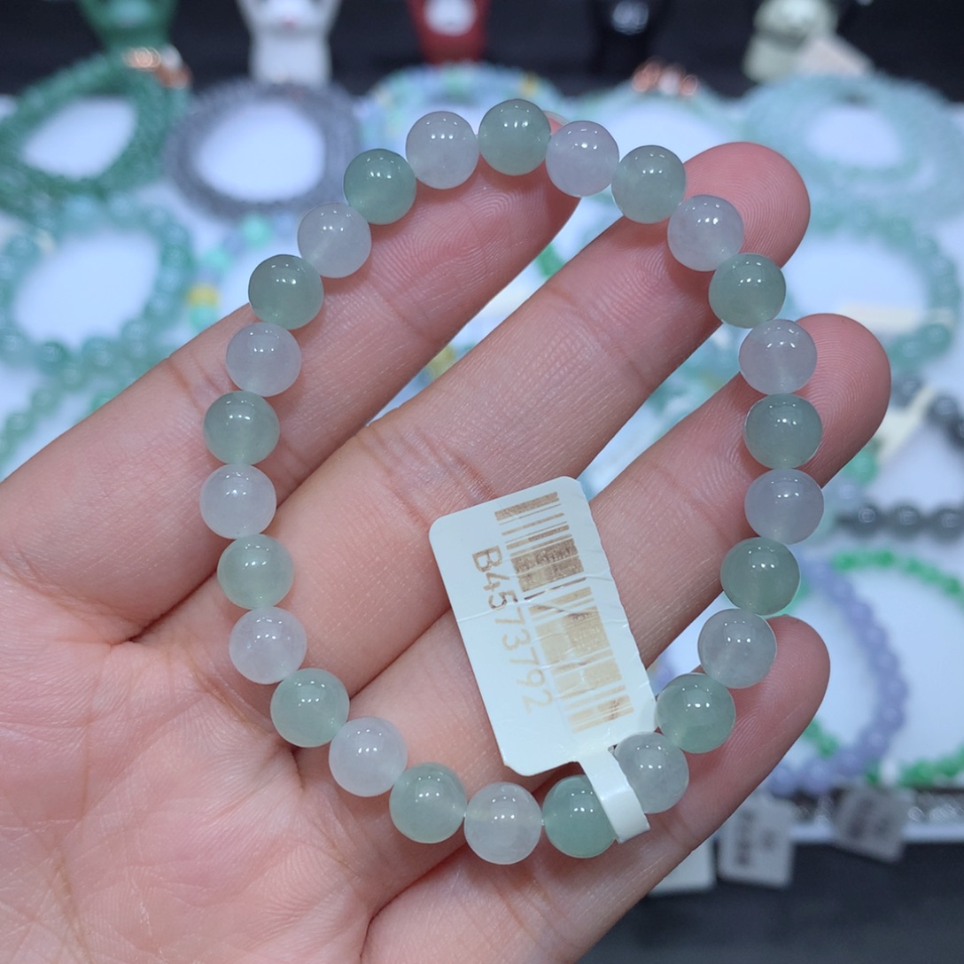 翡翠未镶嵌手串天然