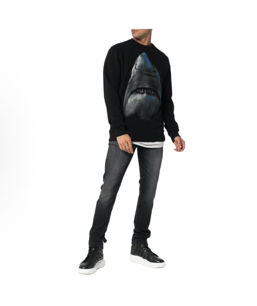 99新 Givenchy/纪梵希 鲨鱼卫衣/S码/Y4423