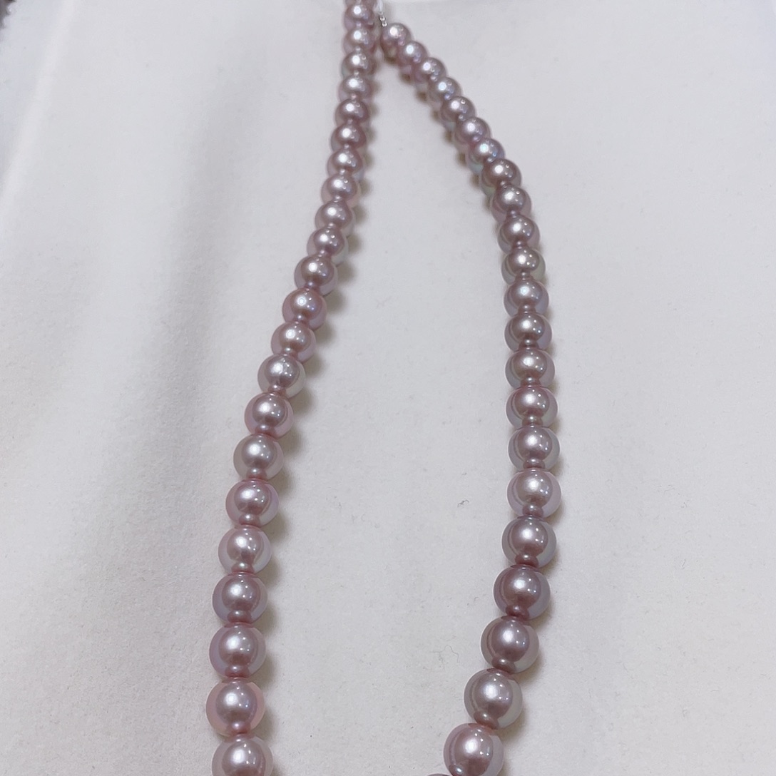 银S925镶嵌淡水珍珠颈饰