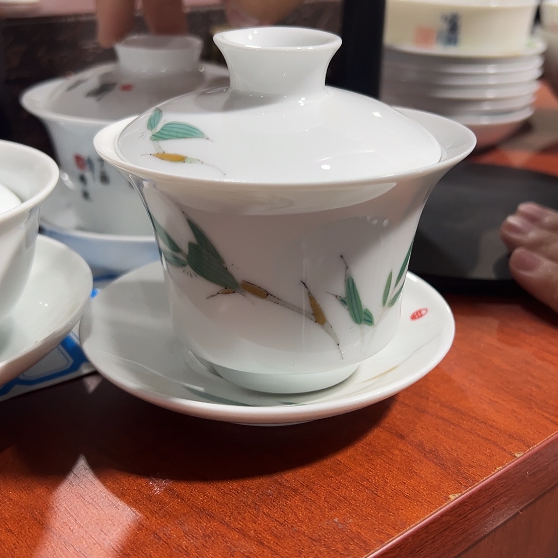 醴陵瓷直播供货基地手绘150毫升