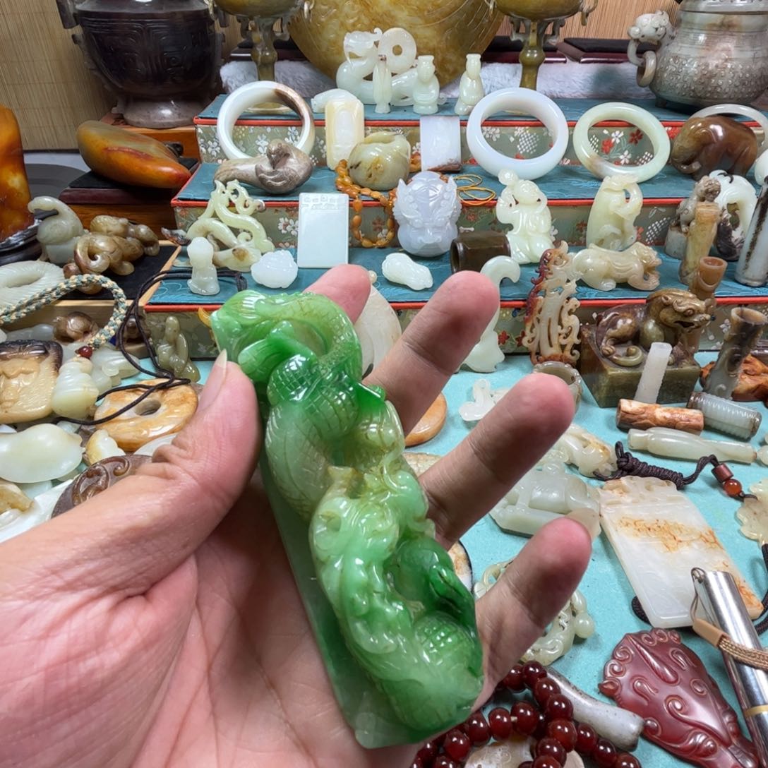 神***秘玛瑙/玉髓吊坠(不含链)合金