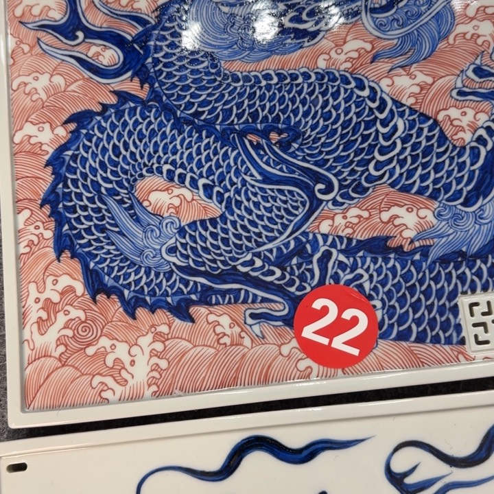 哈***牛景德镇手工手绘陶瓷