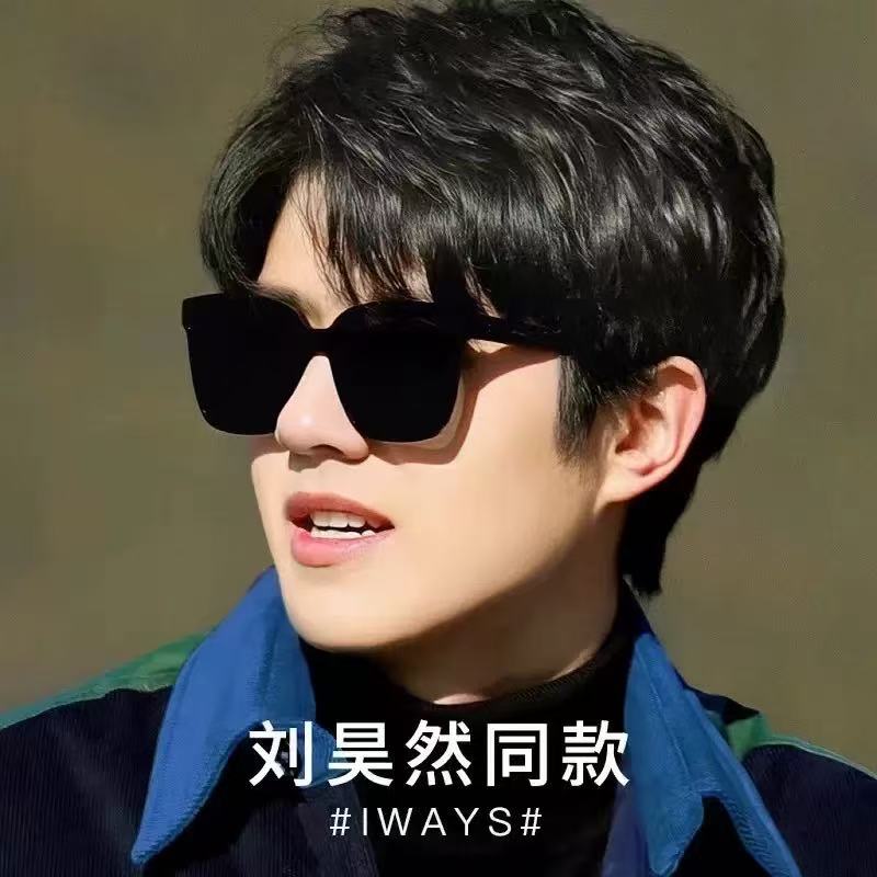 网红街拍ins复古墨镜男女
