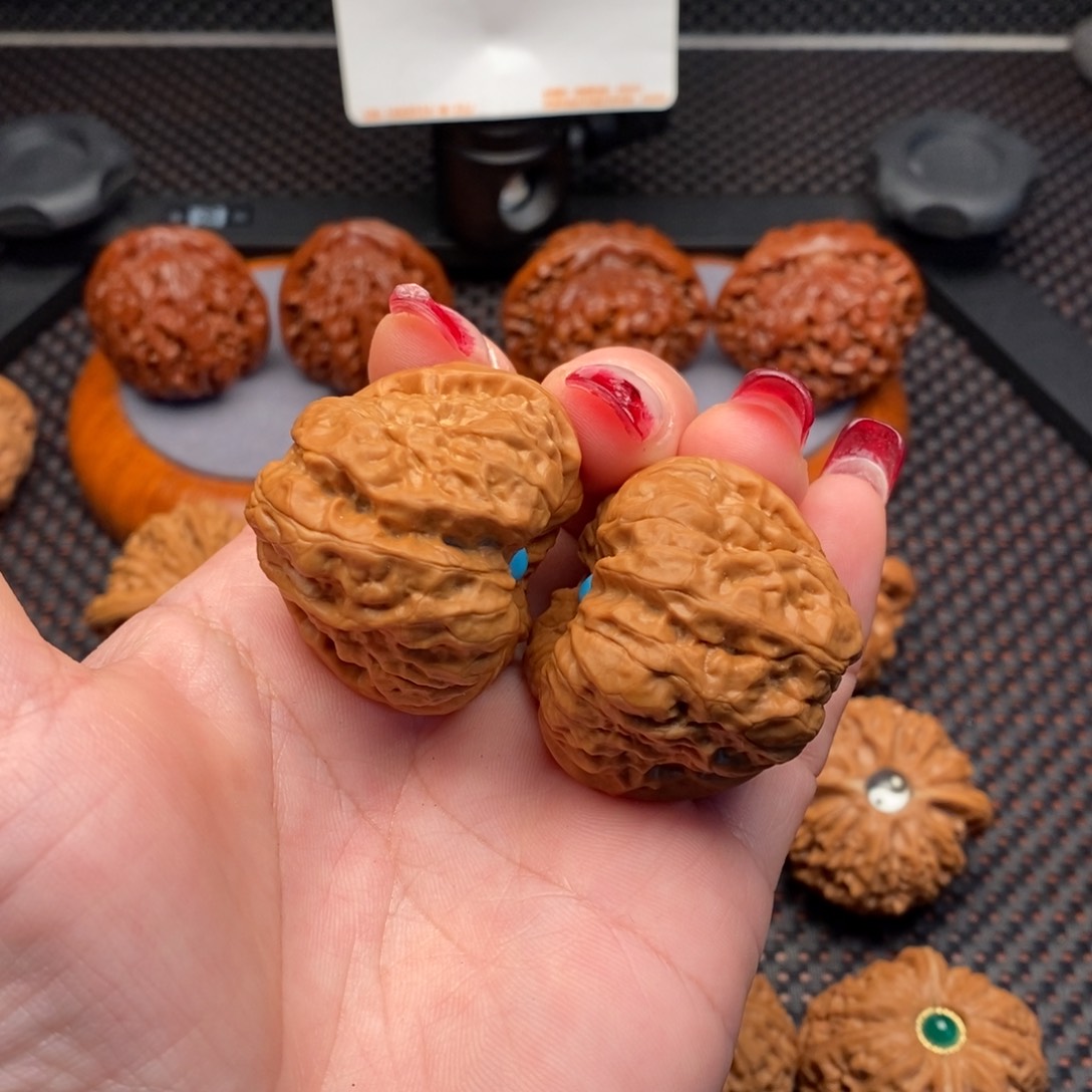 文玩核桃把件蛤蟆40尺福利