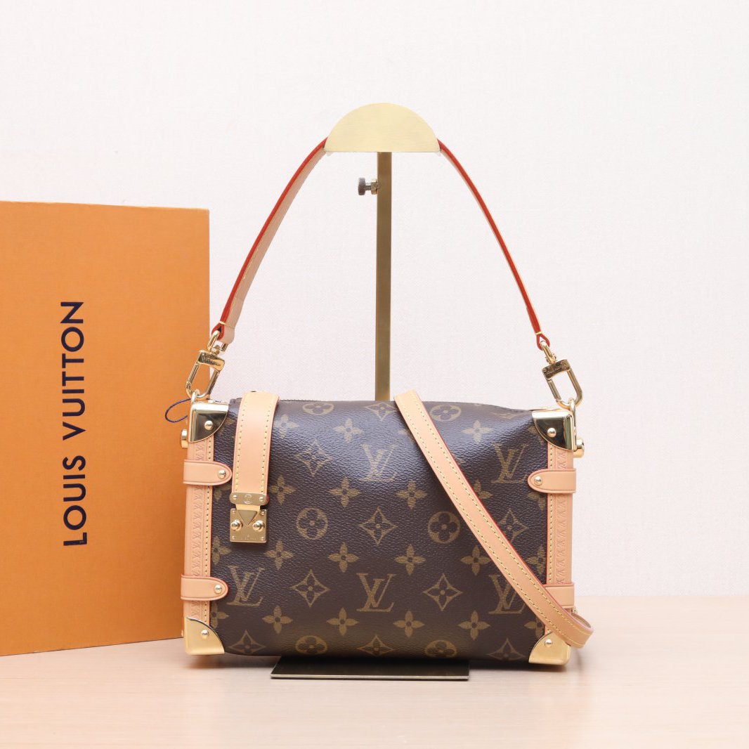 99新 LouisVuitton/路易威登 软盒子包 大号老花芯片 P205219892