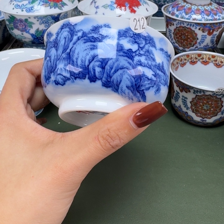 沙沙手工手绘茶具212