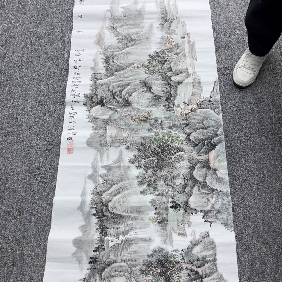 国画纯手绘字画宣纸