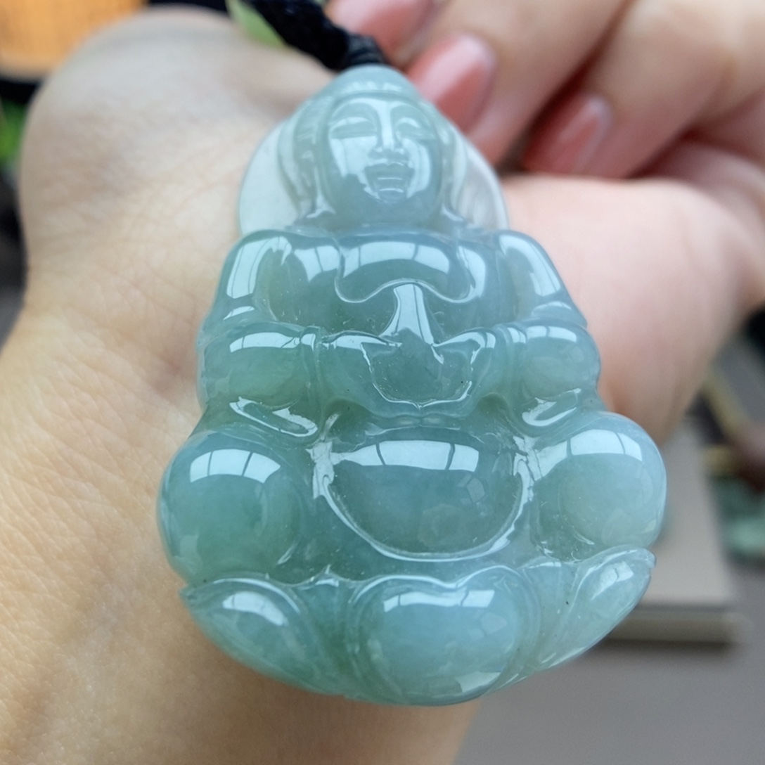 翡翠未镶嵌颈饰吊坠31