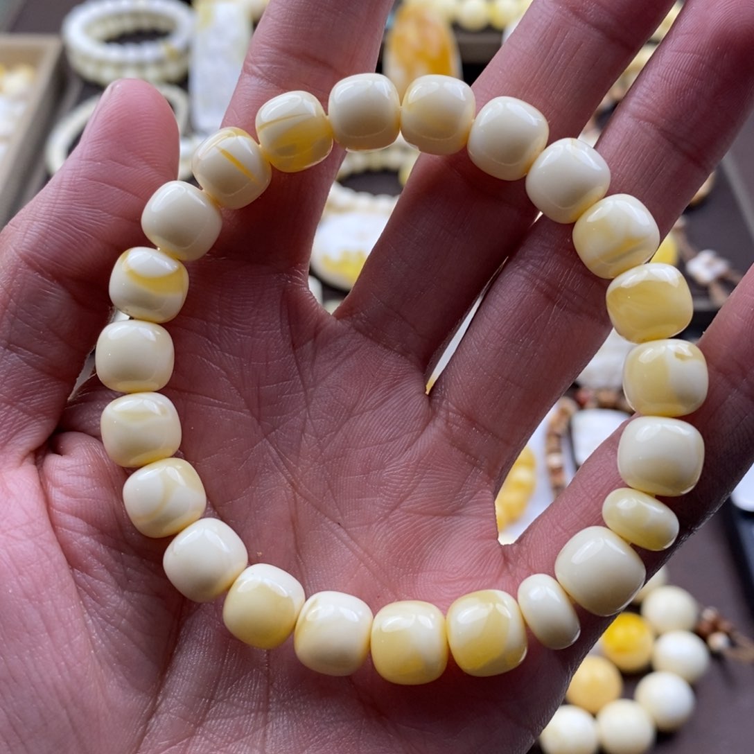 琥珀裸石未镶嵌蜜蜡吊坠吊坠项链