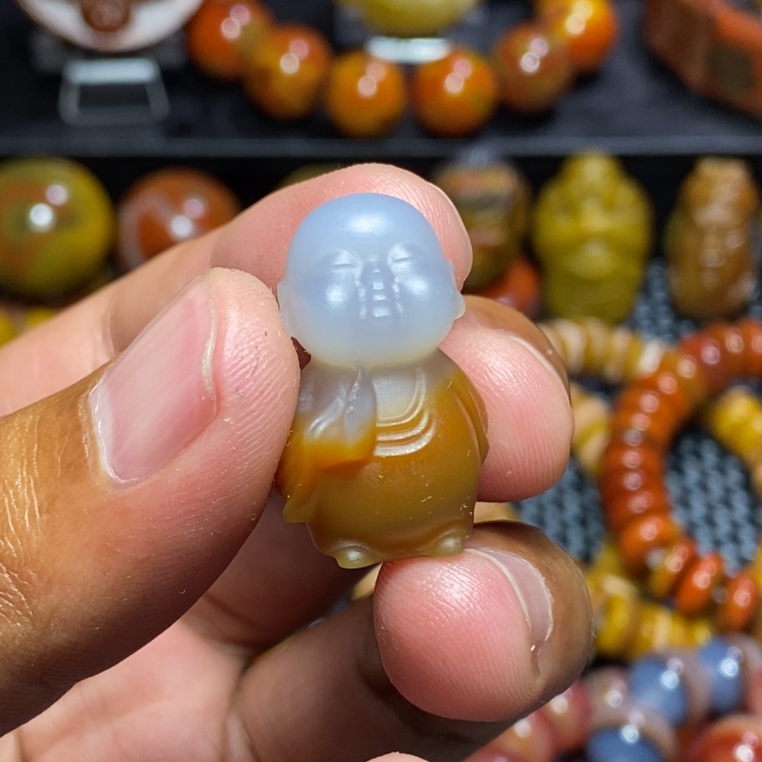 玛瑙/玉髓玛瑙 战国红未镶嵌