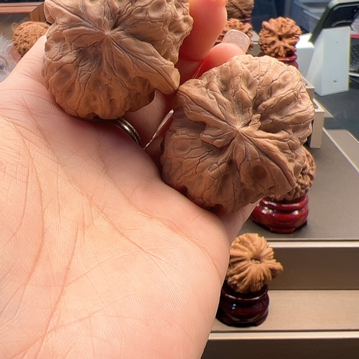 把件文玩核桃46 驴打滚 r-014