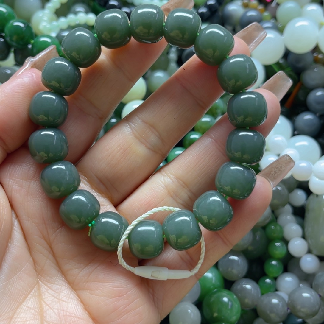 和田玉手链未镶嵌