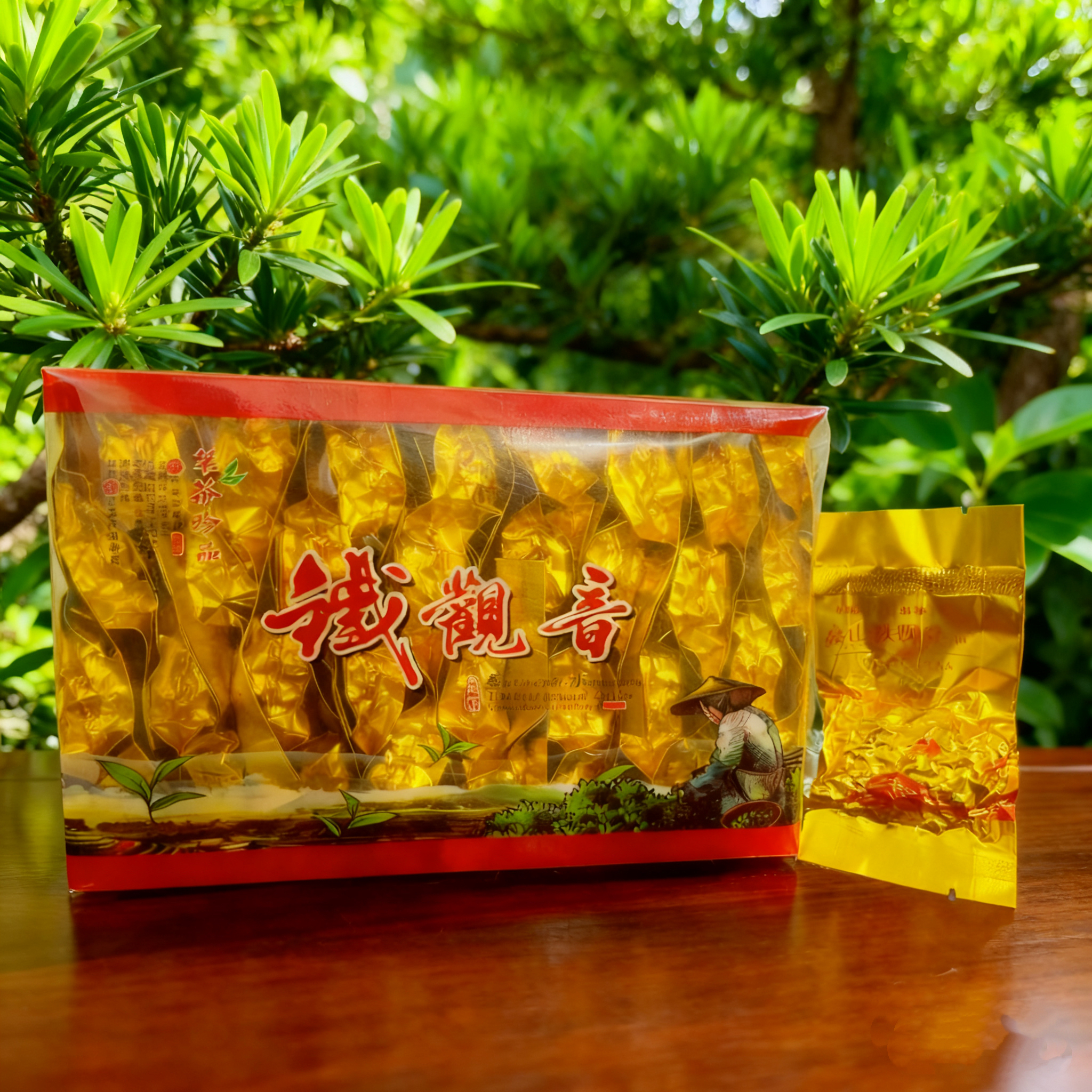 2025年新茶安溪铁观音高山乌龙茶1斤装独立小泡袋（64泡）