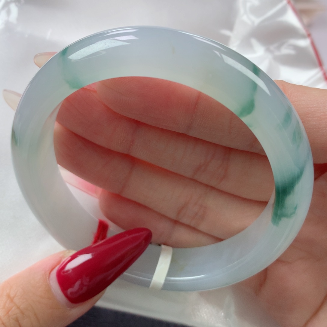 未镶嵌手镯翡翠缅甸天然翡翠A货56