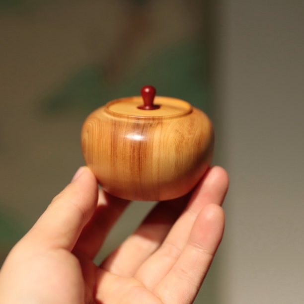 崖柏陈化香料茶仓品香罐7cm/6cm多样性发其一