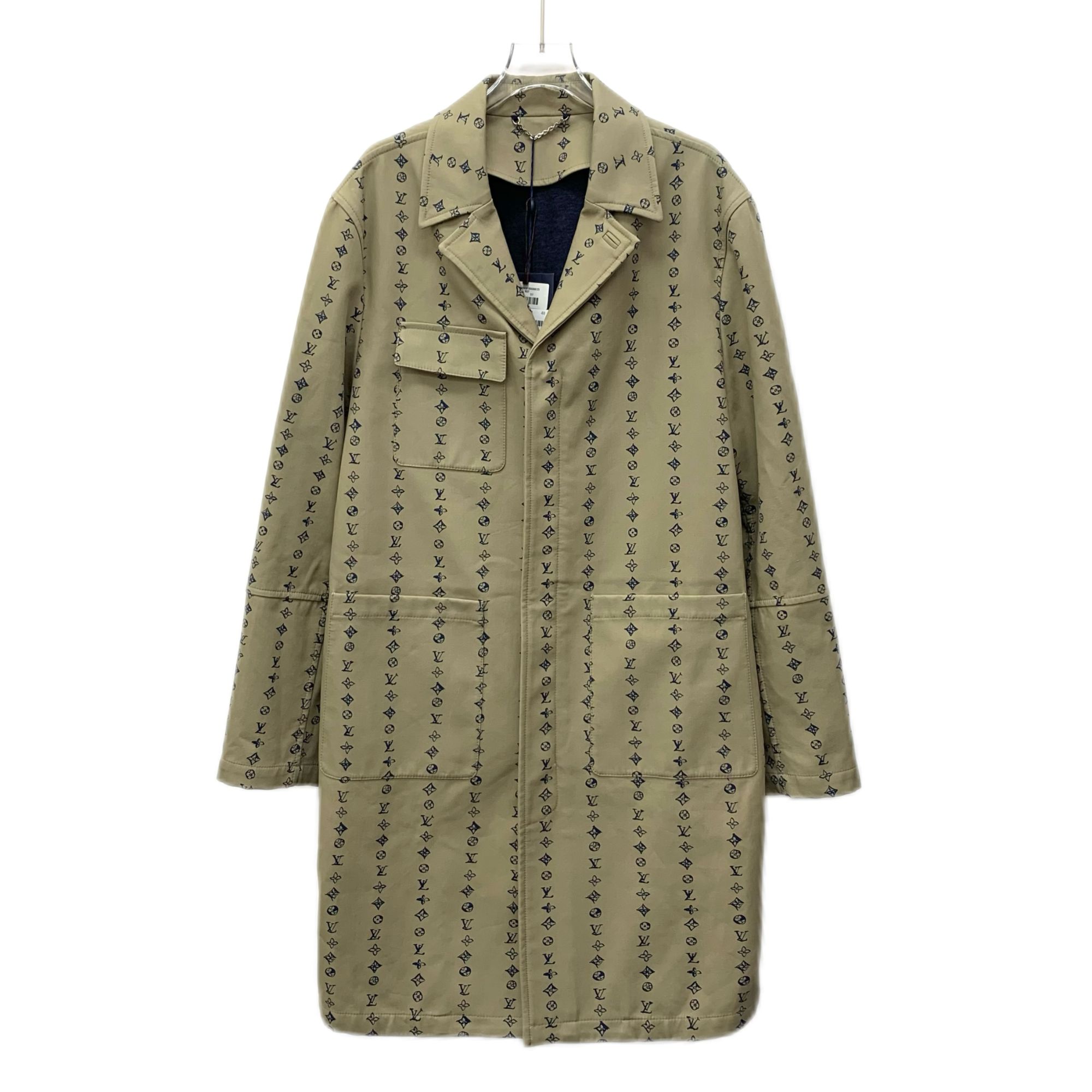 全新未使用 LouisVuitton/路易威登 CM0321 腰带款大衣 48 M码