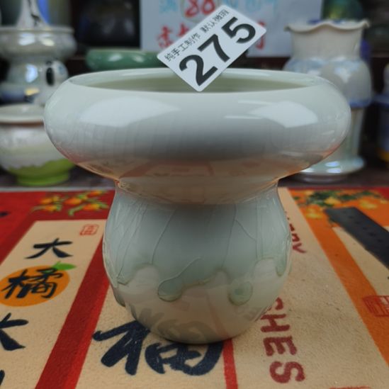 景德镇手工高温陶瓷：内口9.5高11