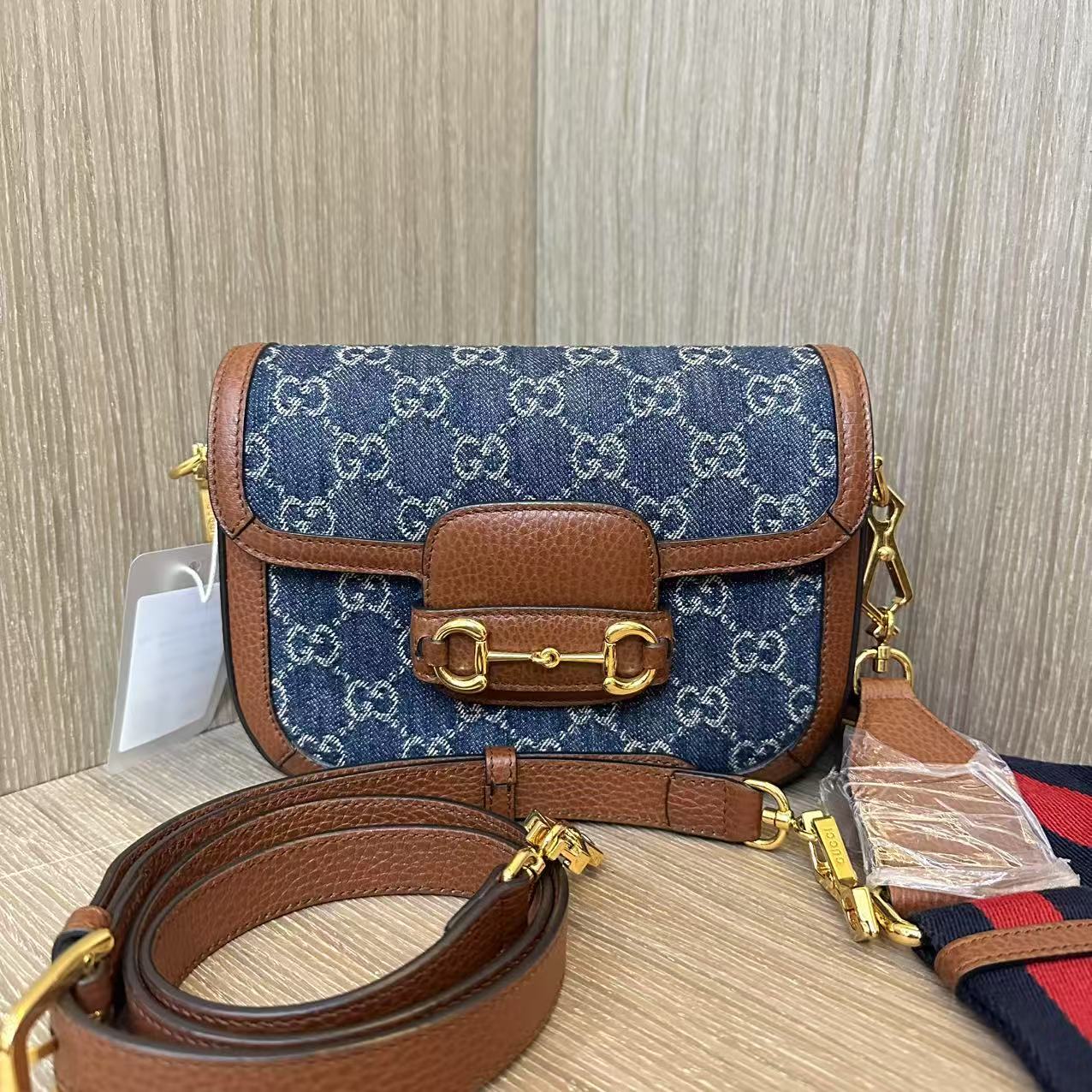 95新 GUCCI/古驰 乱乱子中古/女士/单肩包/95579