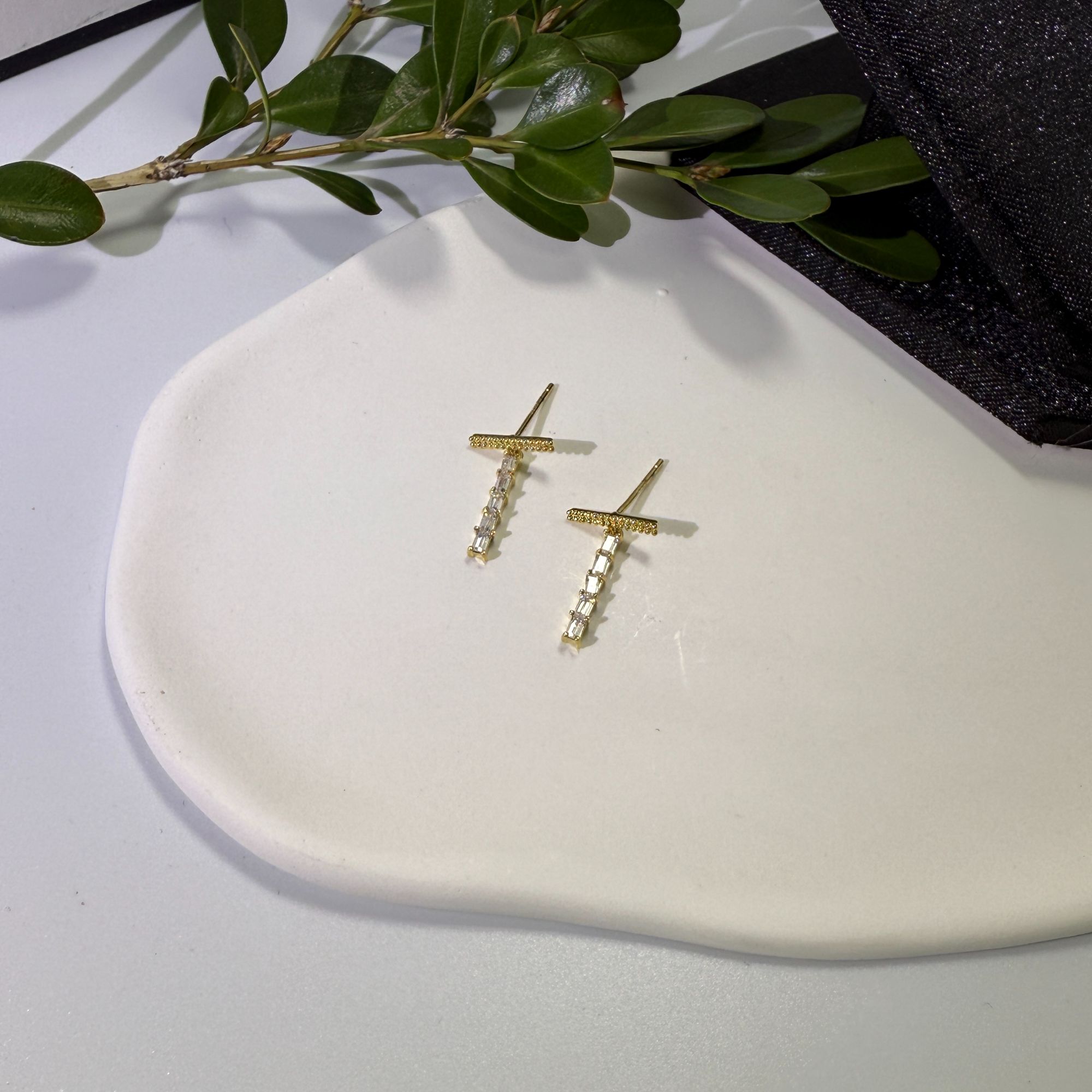 九小尚 铜合金珐琅耳饰 R1642秋季冬季冬天过年耳饰耳环