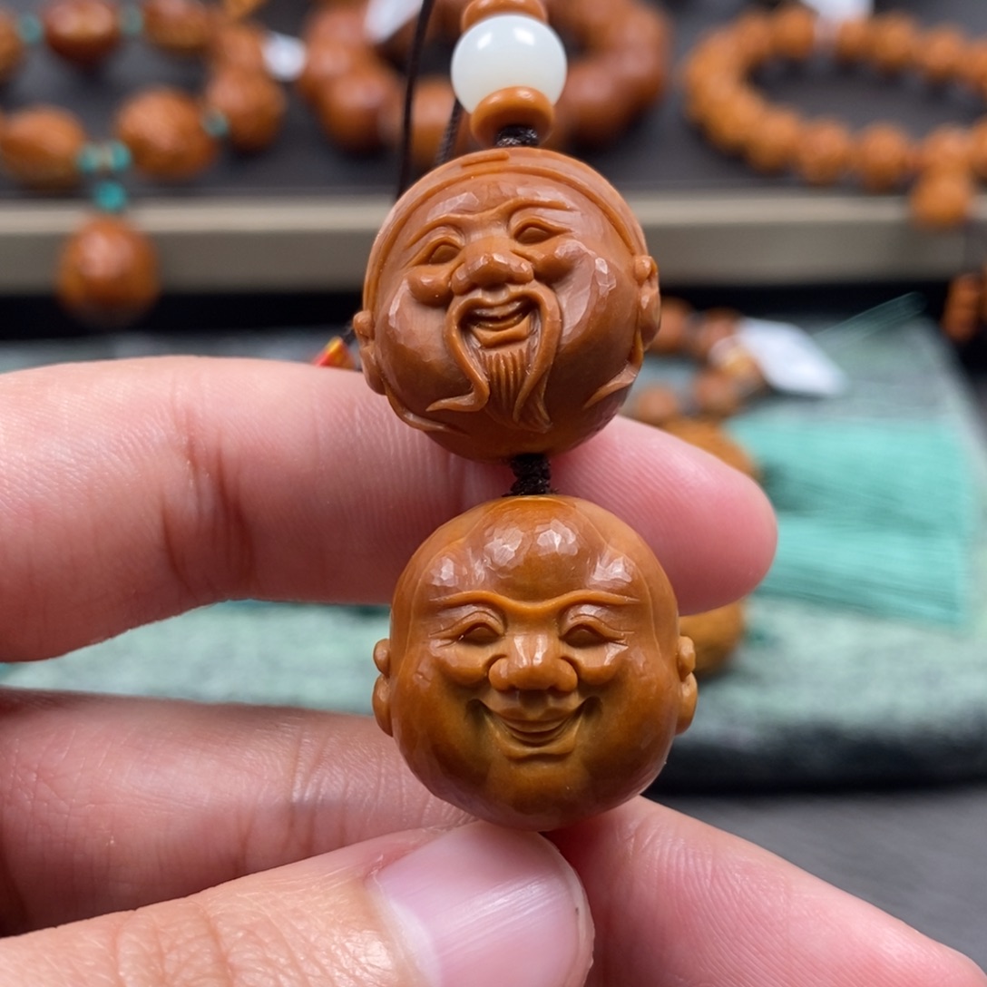 橄榄核手串/手链财弥一对