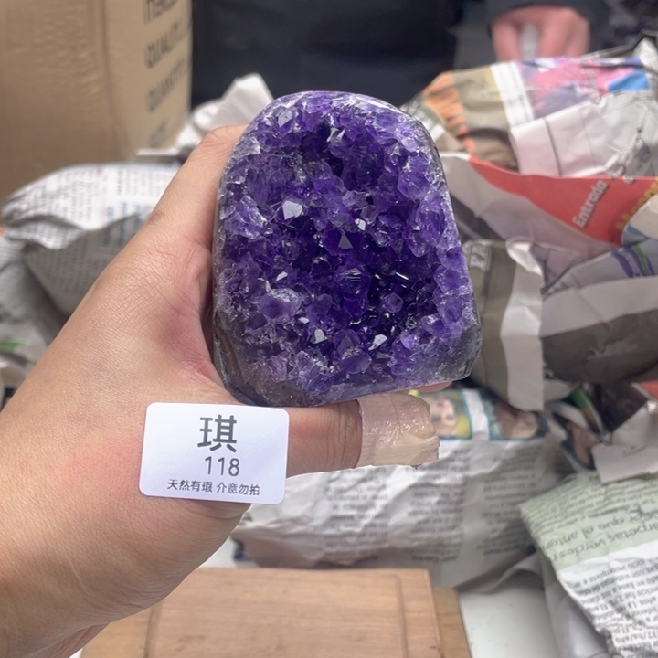 未镶嵌大型摆件（非配饰）紫晶