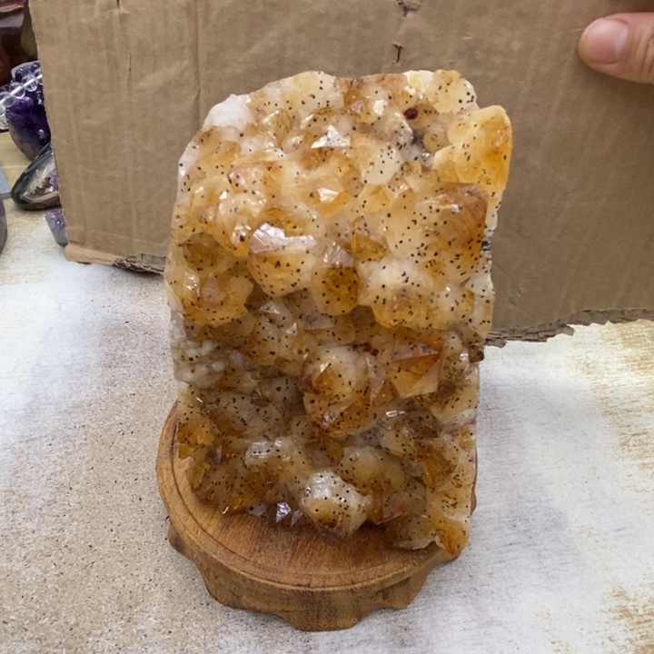 紫晶大型摆件（非配饰）未镶嵌囍**降