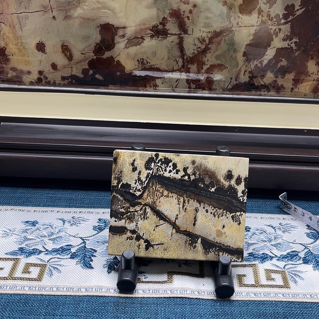 石材广西天然国画石