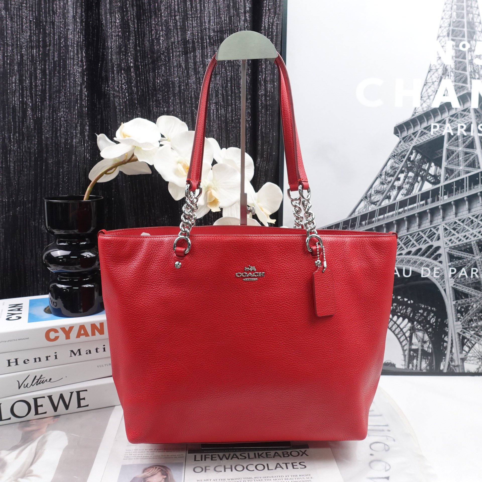 95新 COACH/蔻驰 单肩包/T10236864