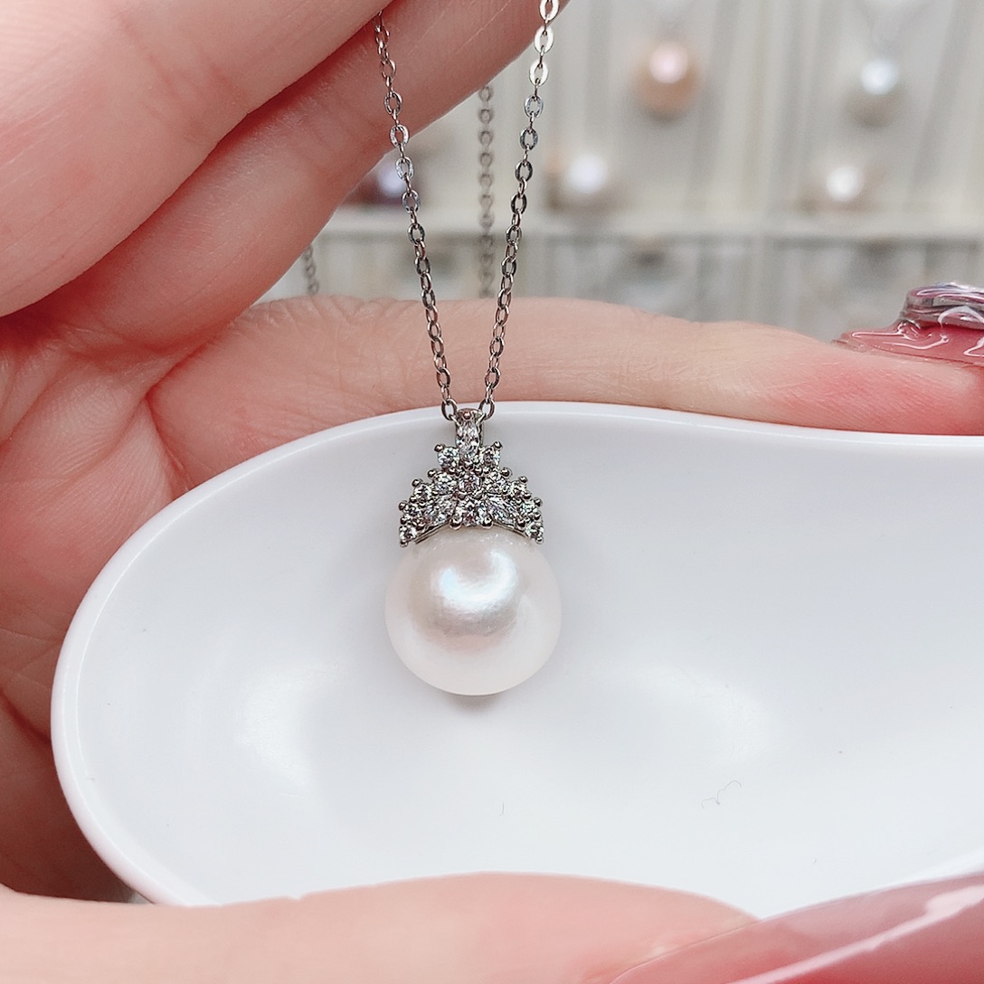 吊坠(赠链)合金淡水珍珠