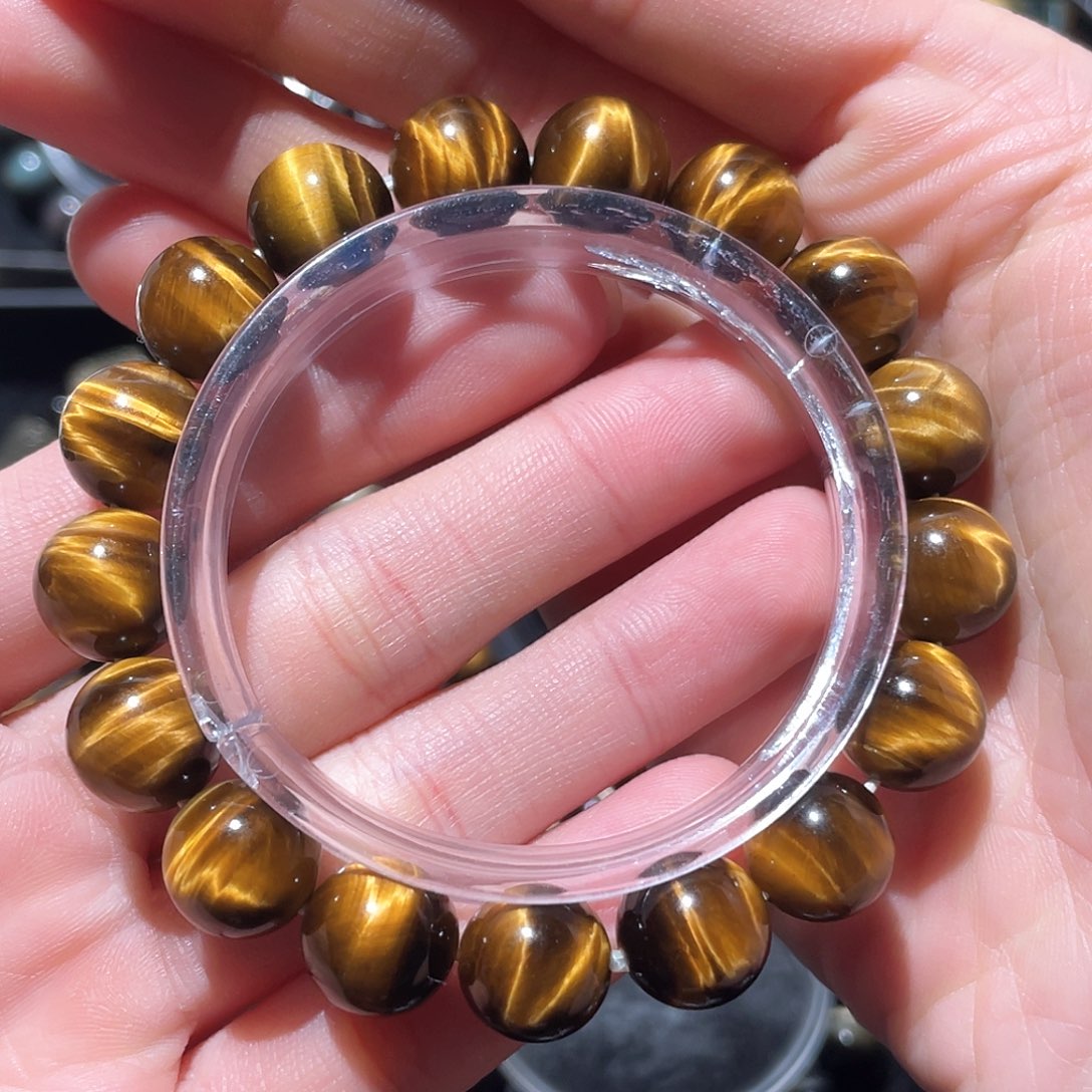 木变石（虎睛石）手链未镶嵌熹*