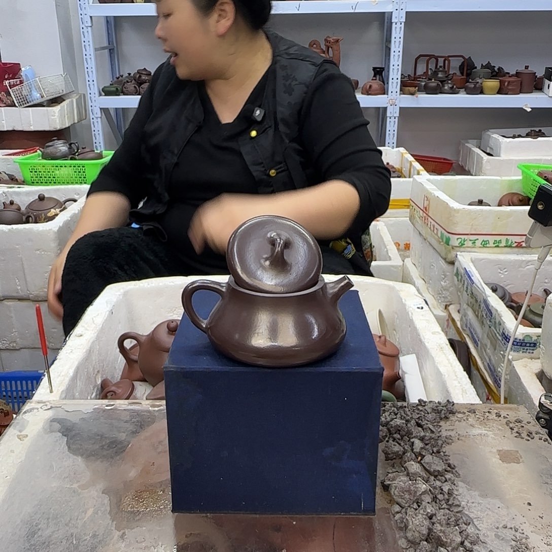 紫砂茶壶宜兴紫砂壶瑕疵处理