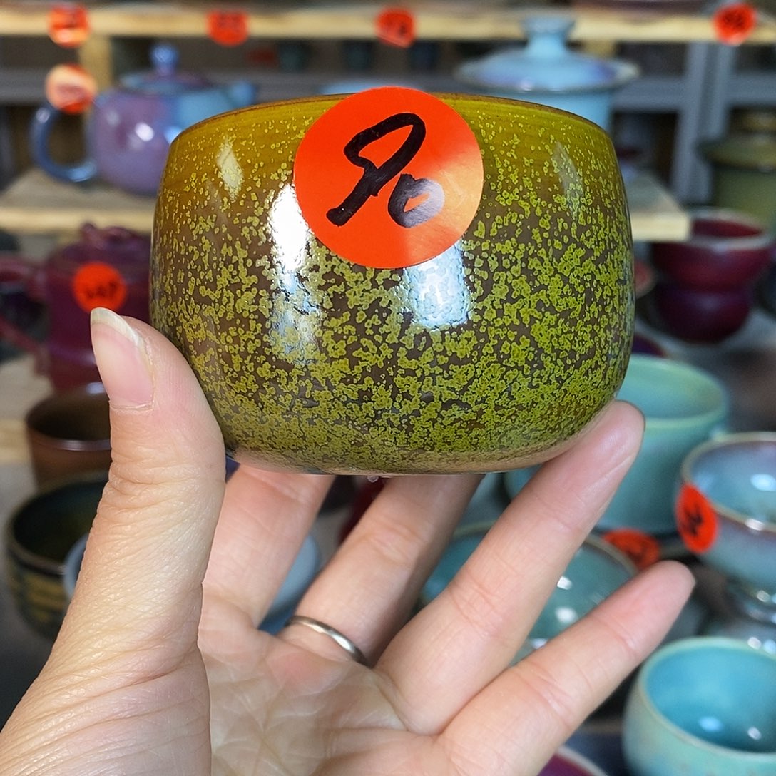 神后钧瓷手工，茶器