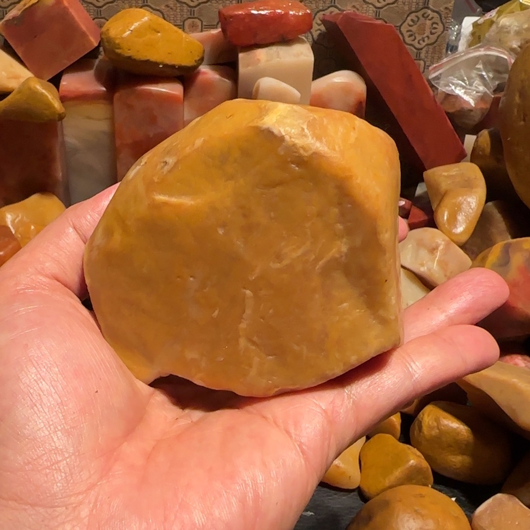 老挝石老挝，田黄原石，