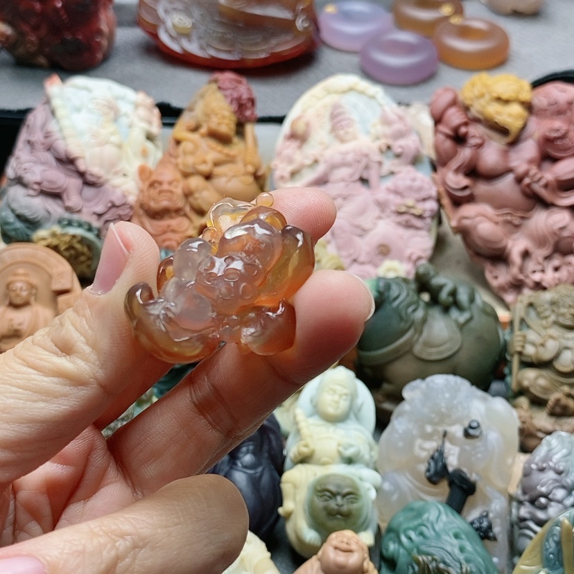 【闪购商品】未镶嵌吊坠定制玛瑙