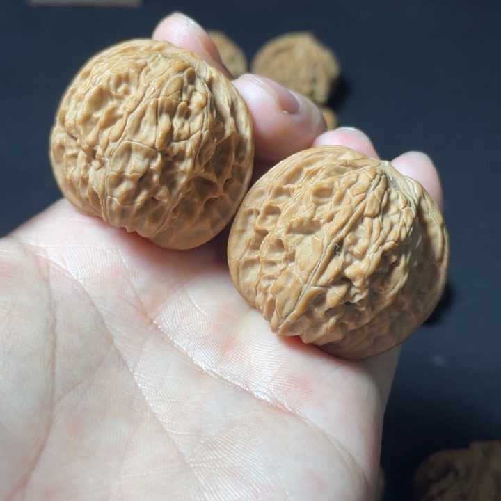 把件文玩核桃磨盘尖微修38mm