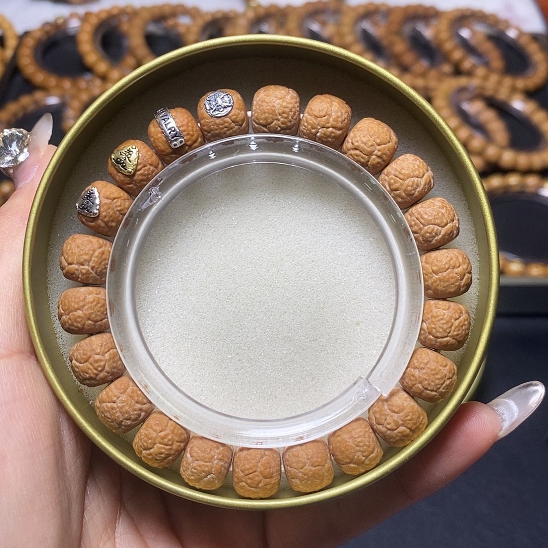 猴头核桃手串四标饕餮尺寸11左右全品单号359号