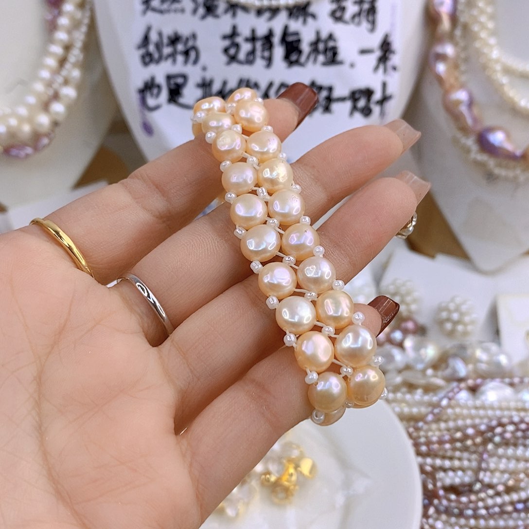 淡水珍珠颈饰未镶嵌