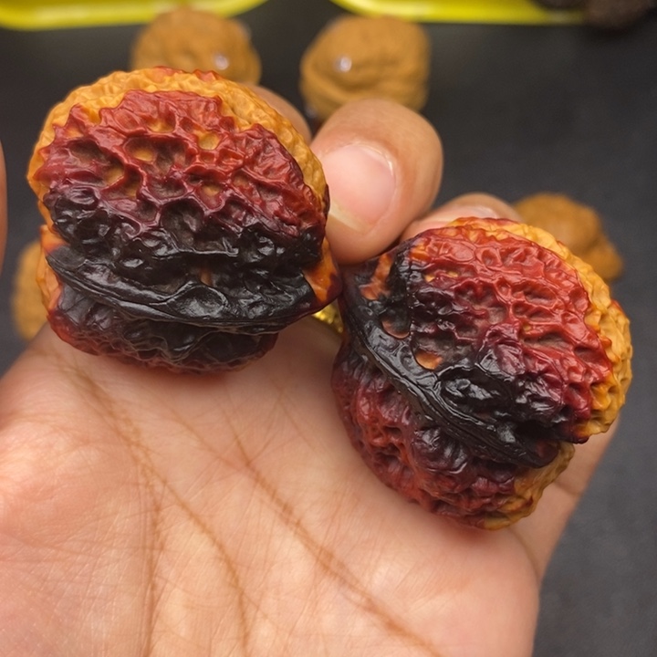 文玩核桃吊坠39尺领头羊金蟾