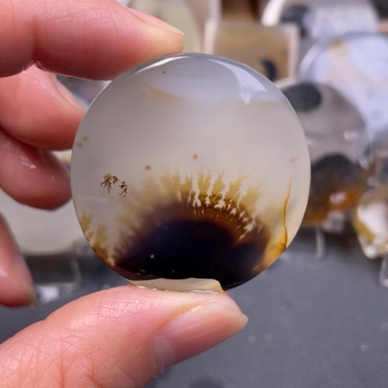 玛瑙/玉髓吊坠(不含链)未镶嵌