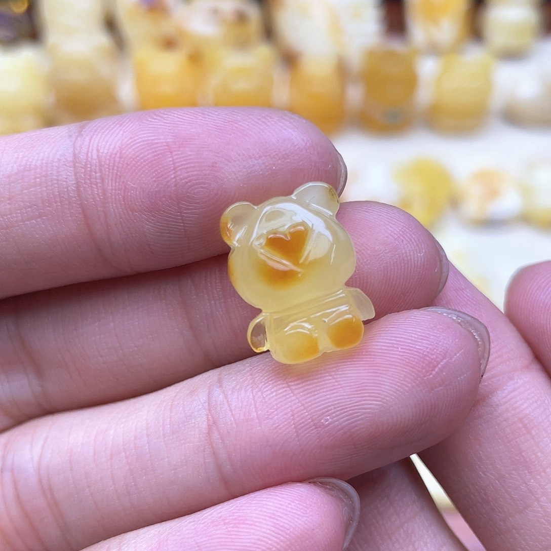 未镶嵌琥珀裸石蜜蜡