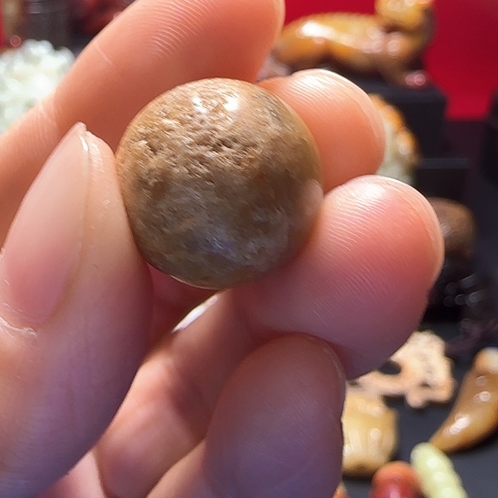 和田玉车挂未镶嵌虚**石