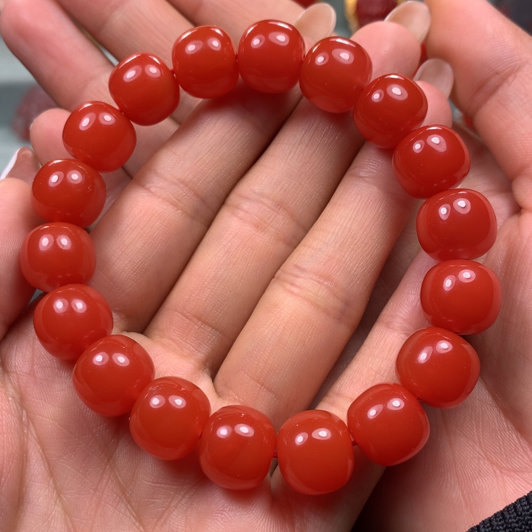 未镶嵌手串南红玛瑙
