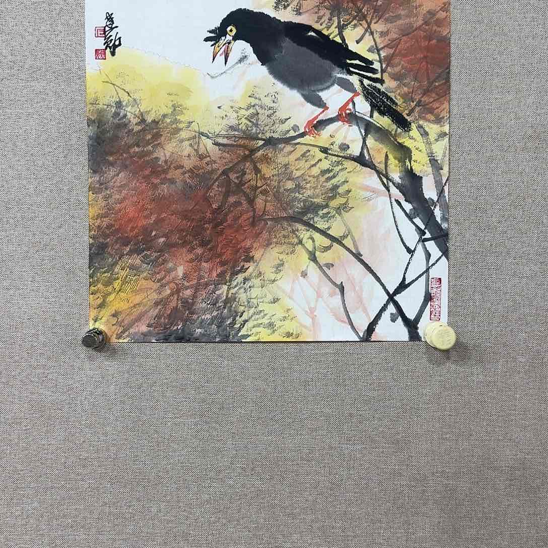 国画石建勋教授精品