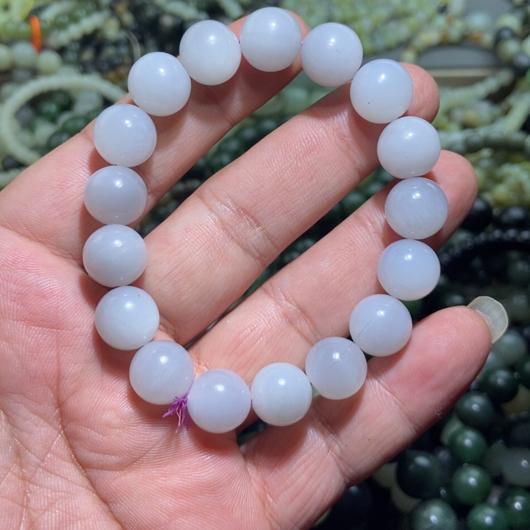 和田玉（糖玉）未镶嵌手链