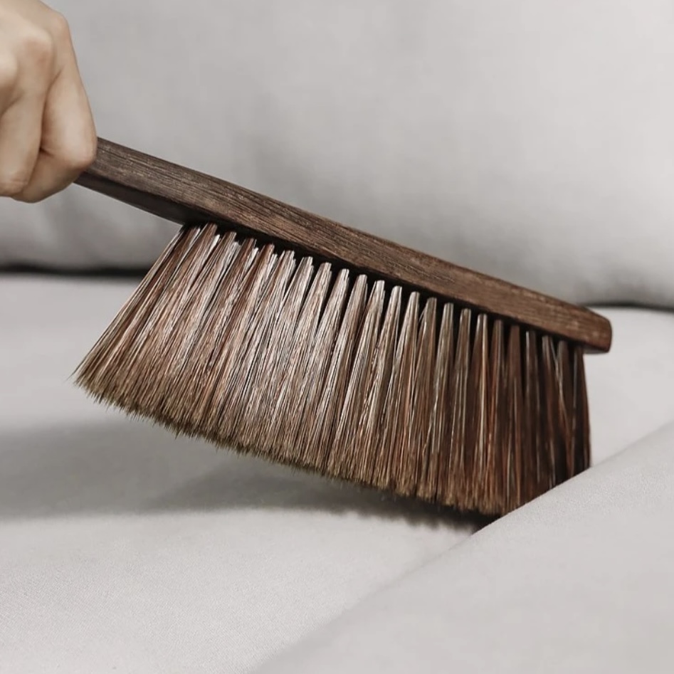直播间福利实木毛刷家用床上沙发卧室刷除尘扫长柄软毛刷子（ZB）