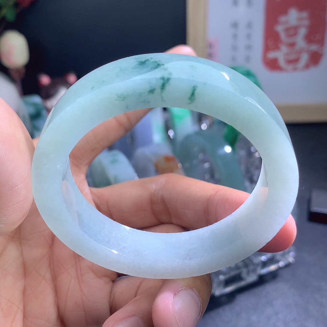 定制翡翠手镯未镶嵌