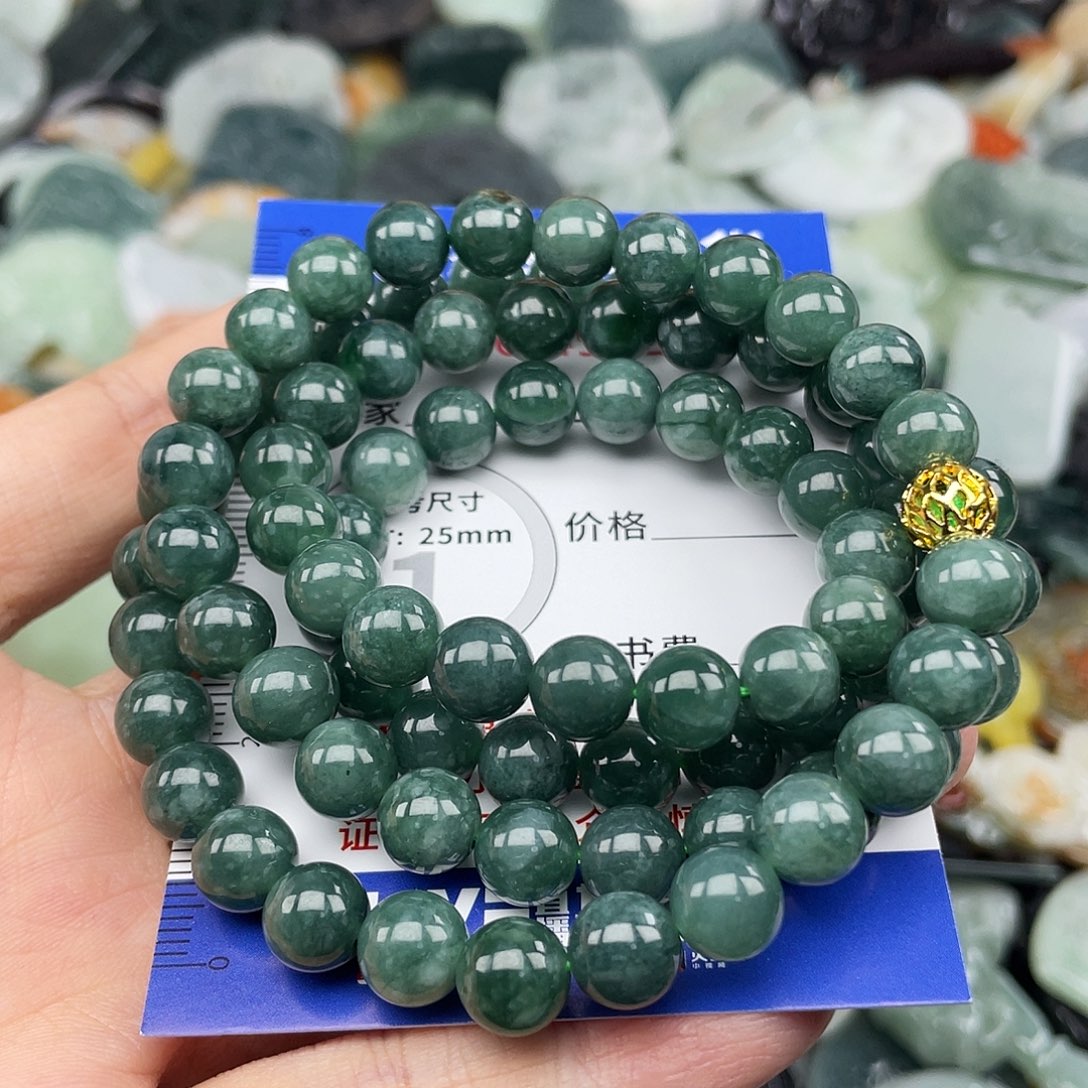 翡翠未镶嵌挂件4912