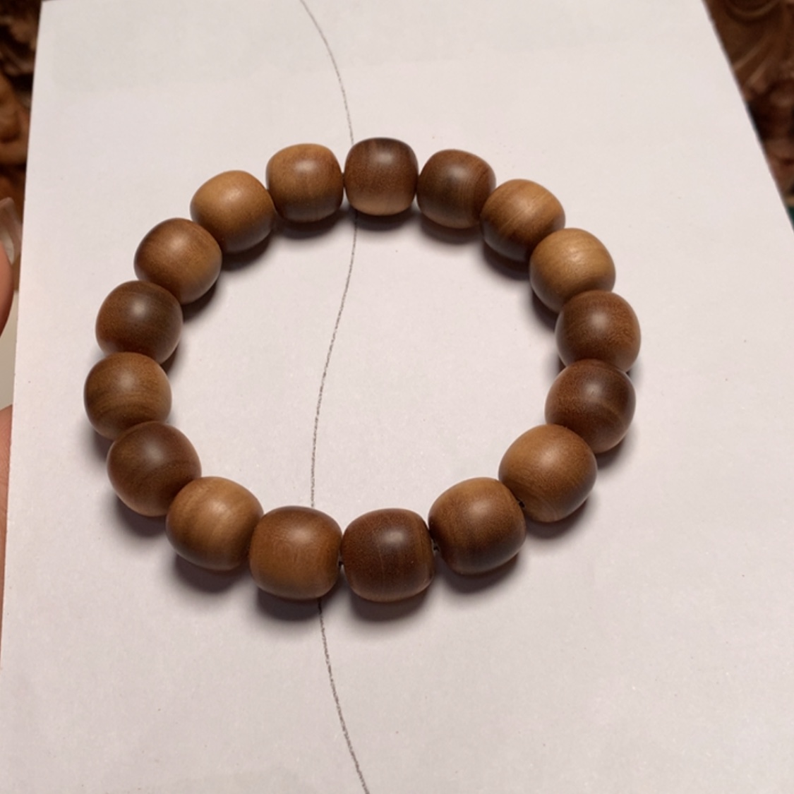 【闪购商品】檀香木手串/手链观*老山檀香12x 12