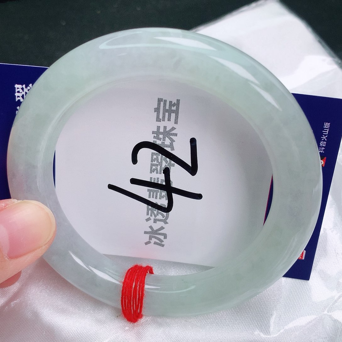 翡翠手镯未镶嵌缅甸天然A货翡翠