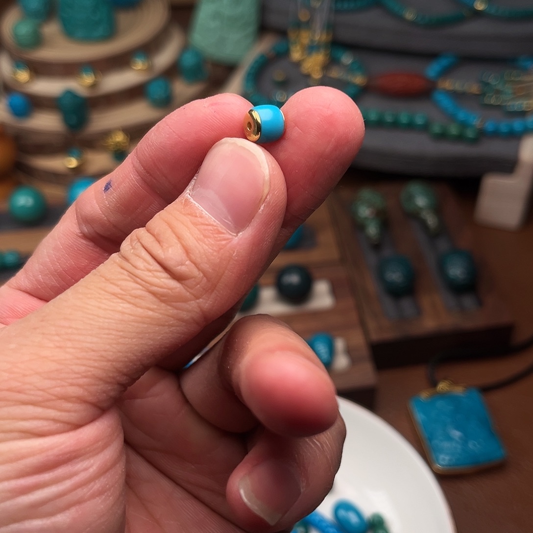 绿松石合金珠宝奇石